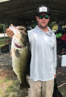 Matt and Gary Hinman with 18.98 lbs and 3rd place on Lake Kissimmee 6-30-19